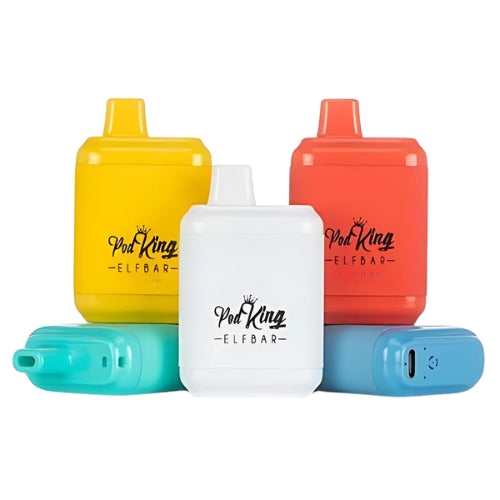 Pod King by EB Design XC5000 Disposable Vape Device - 10PCS - Shop Shefa