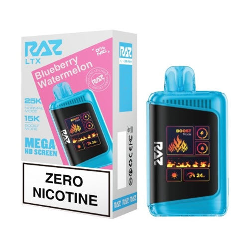 Raz DC25000 0% ZERO Disposable Vape Device - 10PCS - Shop Shefa