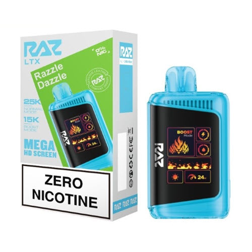 Raz DC25000 0% ZERO Disposable Vape Device - 10PCS - Shop Shefa