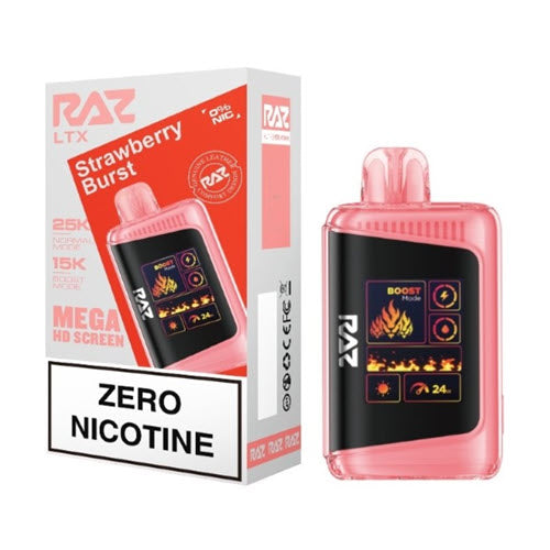Raz DC25000 0% ZERO Disposable Vape Device - 10PCS - Shop Shefa