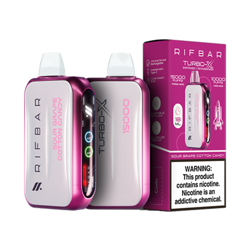 Rifbar Turbo-X Disposable Vape Device - Shop Shefa