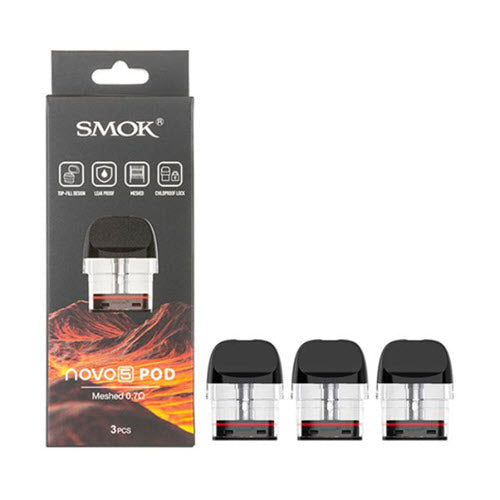 SMOK Novo 5 Replacement Pods - 3PK