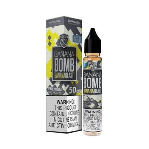 VGOD Iced Banana Bomb Salt 30ML - Shop Shefa