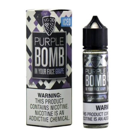 VGOD Iced Purple Bomb 60ML - Shop Shefa