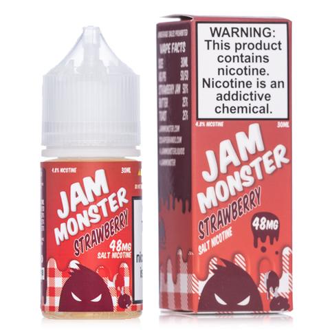 Jam Monster Strawberry Salt 30ML - Shop Shefa
