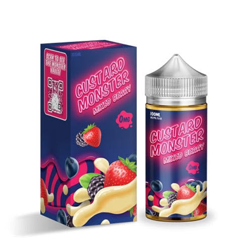 Custard Monster Mixed Berry 100ML - Shop Shefa