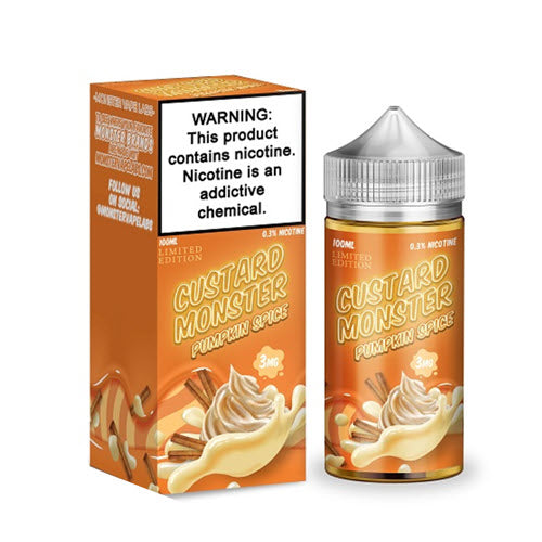 Custard Monster Pumpkin Spice 100ML - Shop Shefa