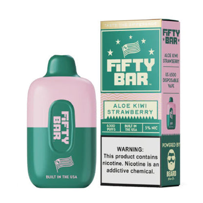 Fifty Bar 6500 Puffs Disposable Vape Device - 6PCS - Shop Shefa