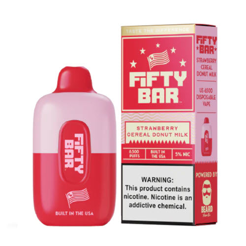 Fifty Bar 6500 Puffs Disposable Vape Device - 6PCS - Shop Shefa
