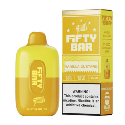 Fifty Bar 6500 Puffs Disposable Vape Device - 6PCS - Shop Shefa