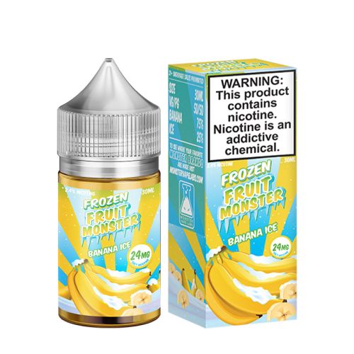 Frozen Fruit Monster Banana Ice Salt 30ML - Shop Shefa
