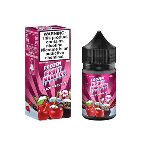 Frozen Fruit Monster Black Cherry Ice Salt 30ML - Shop Shefa