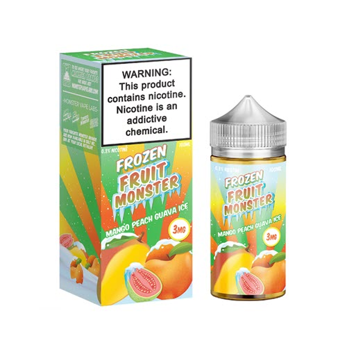 Frozen Fruit Monster Mango Peach Guava Ice 100ML - Shop Shefa