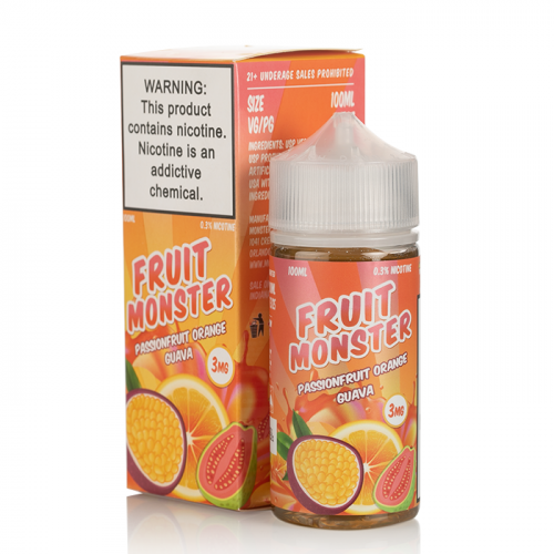 Fruit Monster Passionfruit Orange Guava 100ML - Shop Shefa