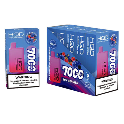 HQD Cuvie Bar Disposable Vape Device - 6PCS - Shop Shefa
