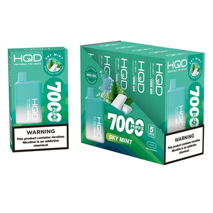 HQD Cuvie Bar Disposable Vape Device - 6PCS - Shop Shefa