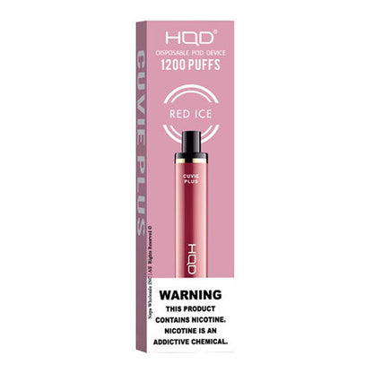 HQD Cuvie Plus Disposable Vape Device - 6PCS - Shop Shefa