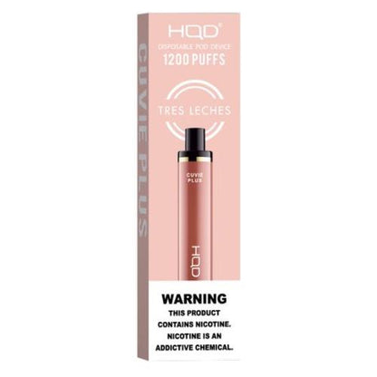 HQD Cuvie Plus Disposable Vape Device - 6PCS - Shop Shefa