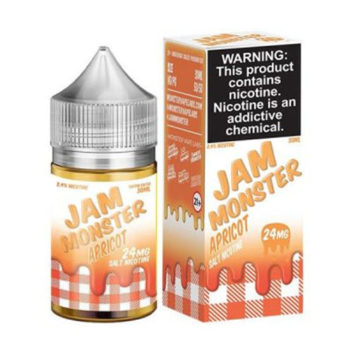 Jam Monster Apricot Salt 30ML - Shop Shefa