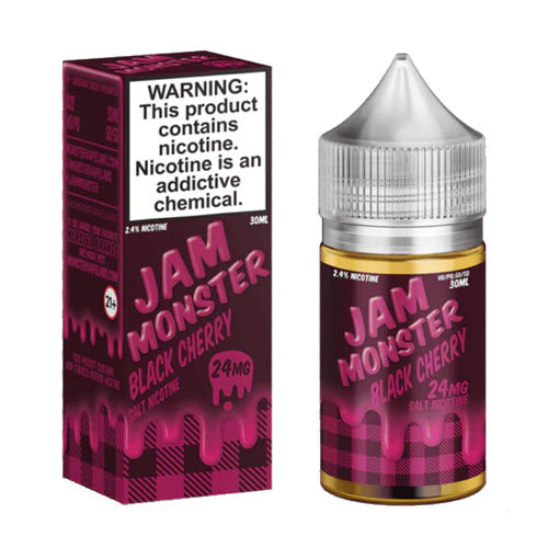 Jam Monster Black Cherry Salt 30ML - Shop Shefa