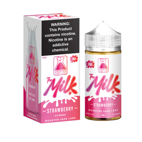 The Milk Strawberry 100ML - Shop Shefa