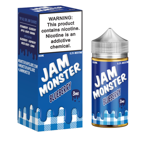 Jam Monster Blueberry 100ML - Shop Shefa