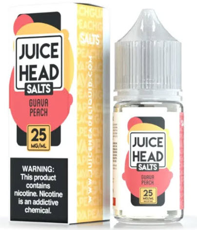 Juice Head Guava Peach Salt 30ML - Shop Shefa