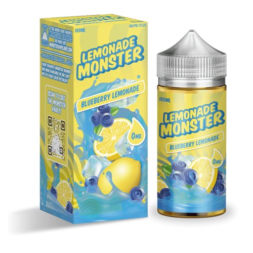 Lemonade Monster Blueberry Lemonade 100ML - Shop Shefa