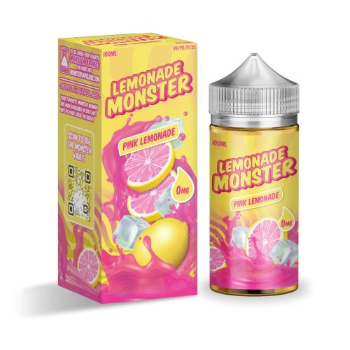 Lemonade Monster Pink Lemonade 100ML - Shop Shefa