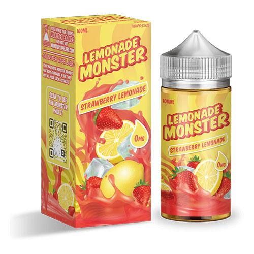 Lemonade Monster Strawberry Lemonade 100ML - Shop Shefa