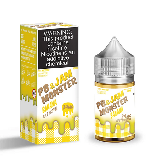 PB & Jam Monster Banana Salt 30ML - Shop Shefa