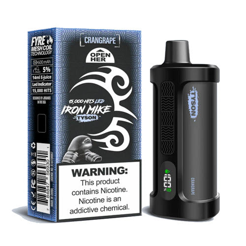Tyson 2.0 Iron Mike Disposable Vape Device - Shop Shefa