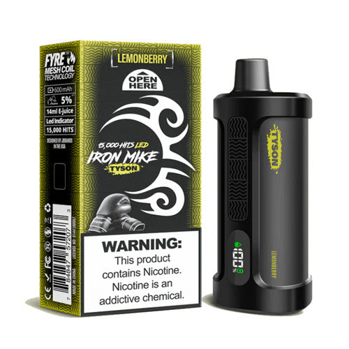 Tyson 2.0 Iron Mike Disposable Vape Device - Shop Shefa